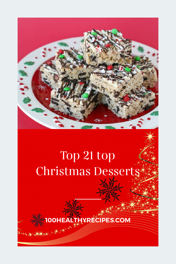 Top 21 top Christmas Desserts – Best Diet and Healthy Recipes Ever